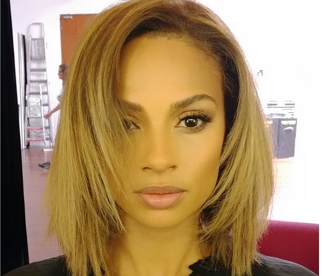 Alesha Dixon goes blonde