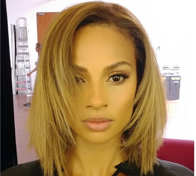 Alesha Dixon goes blonde