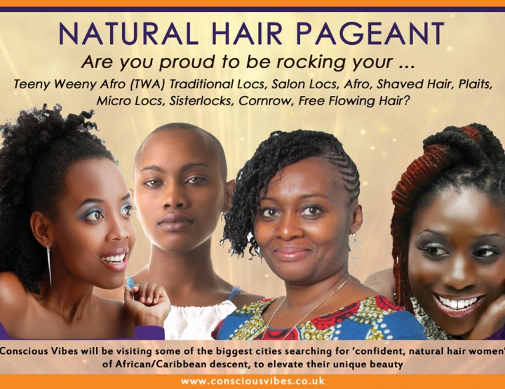 Natural hair pageant