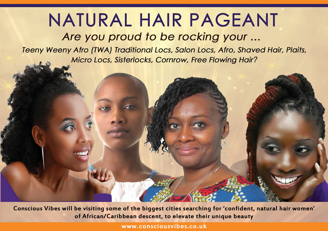 Natural hair pageant