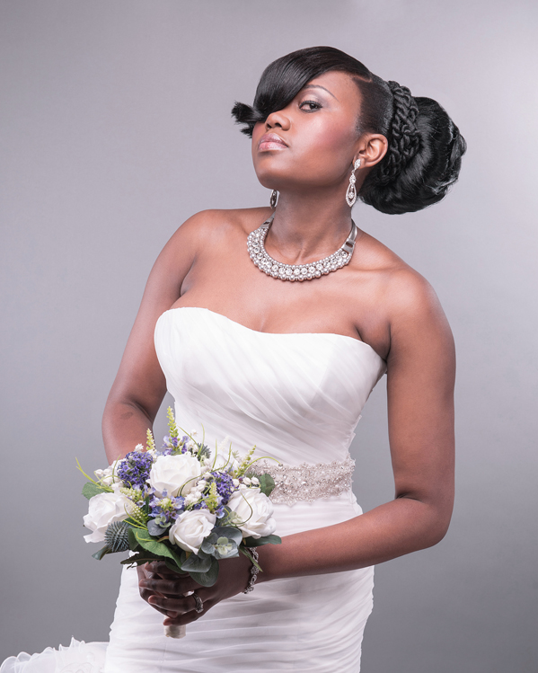 Umojah salon's new bridal collection for afro hair |