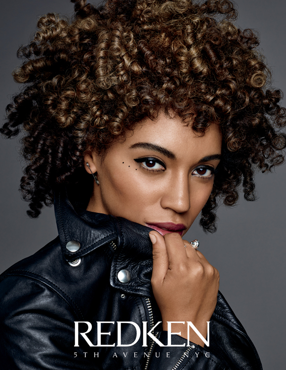 Jetta – new face of Redken’s new curl range