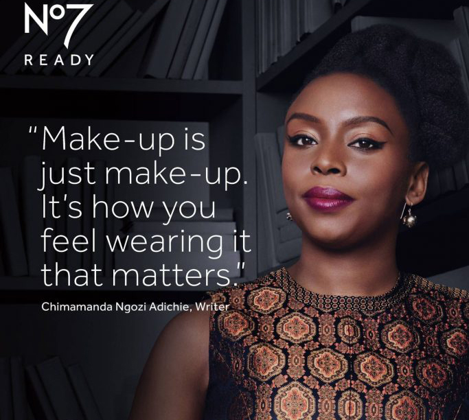 » Chimamanda Ngozi Adichie Face of New Boots No7 Campaign