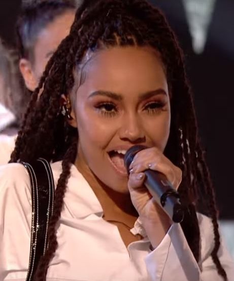 Little Mix singer rocks afro kinky twists on X Factor