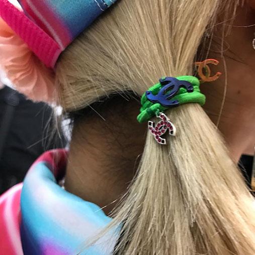 Hair accessories: Chanel's hair ties |