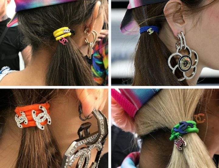 Hair accessories: Chanel's hair ties