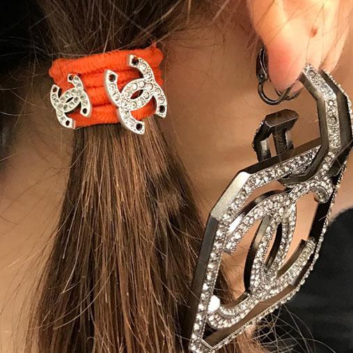 Hair accessories: Chanel's hair ties