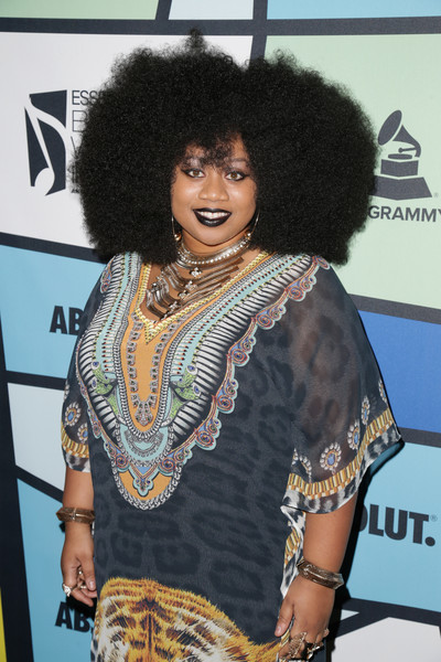 Big hair at the Black Women in Music event |