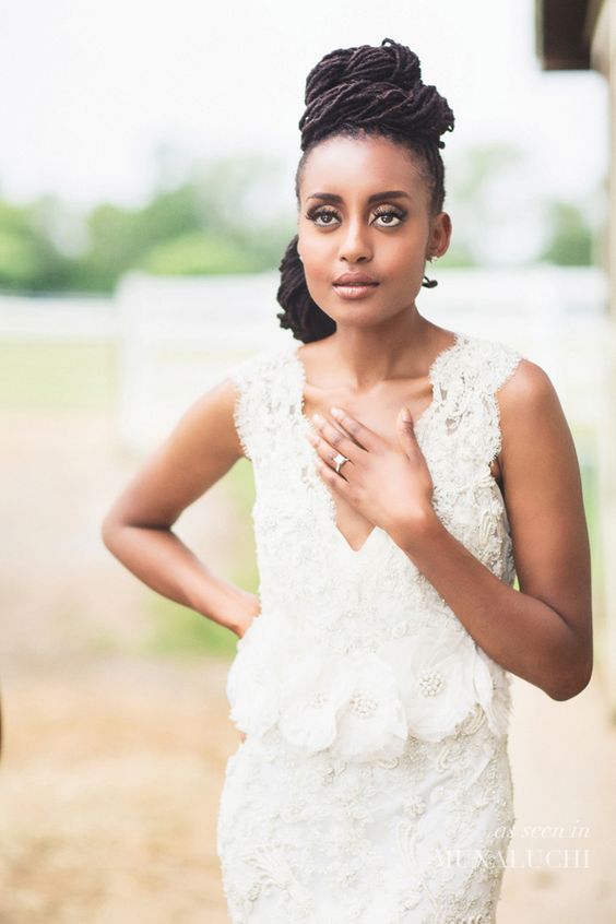 Elegant updo with low side bun | Black Beauty and Hair Elegant updo with low side bun | Black Beauty and Hair
