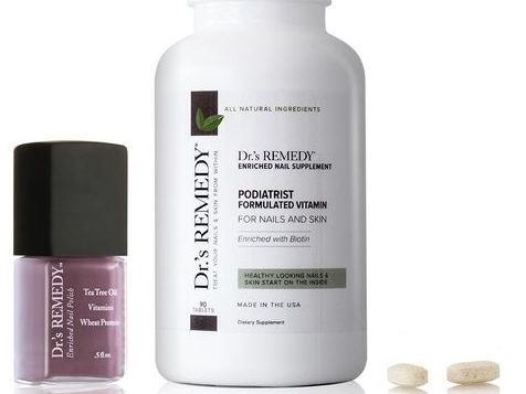 Healthy nails with Dr.’s Remedy supplements