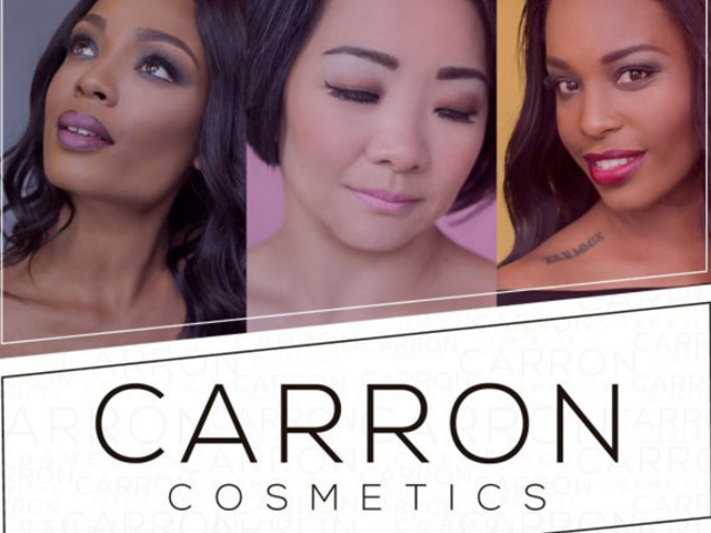 Carron Cosmetics makes its debut