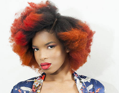 How to colour your afro hair