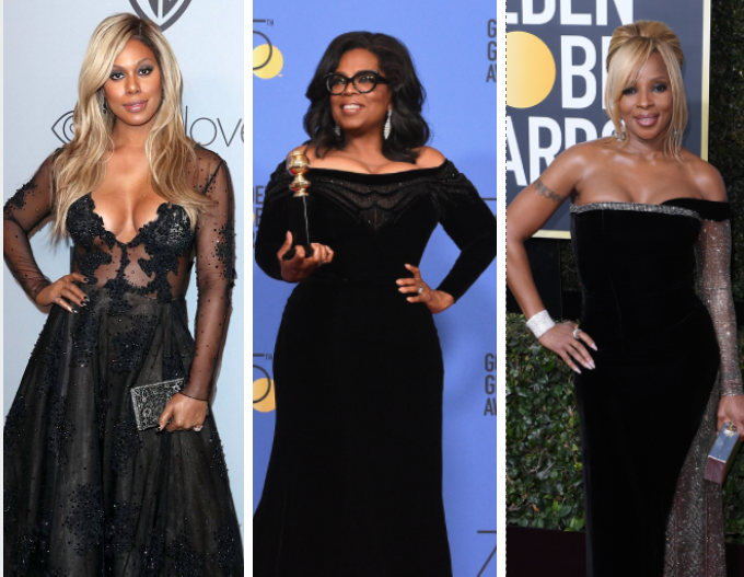 Golden Globes 2018: All black everything