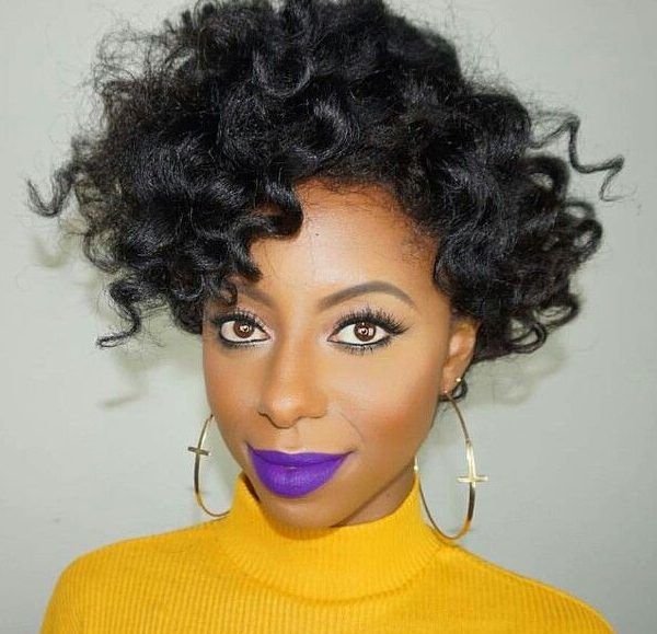 Purple lipsticks for the fierce black girl