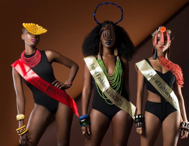 Face of Fashion4Africa modelling competition winners