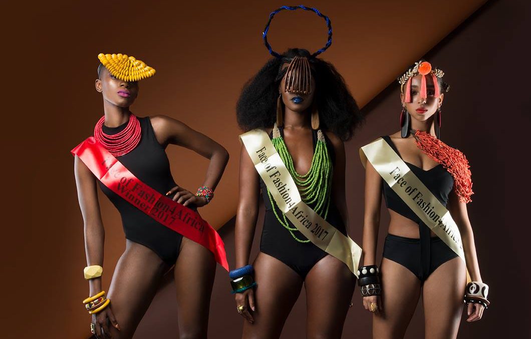 Face of Fashion4Africa modelling competition winners