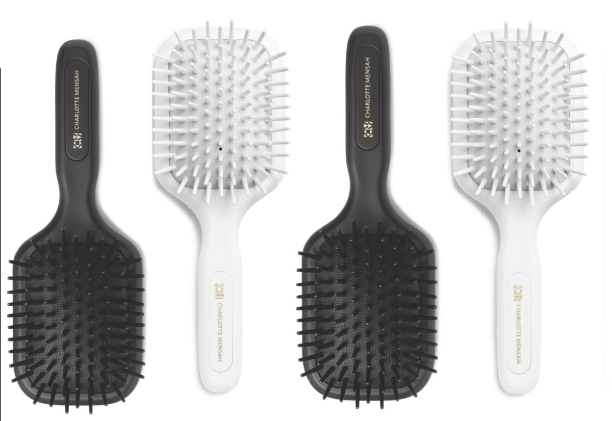 Charlotte Mensah launches new paddle brush for afro hair