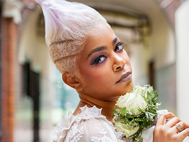 Not Your Typical Bride | Alternative Bridal Hairstyles