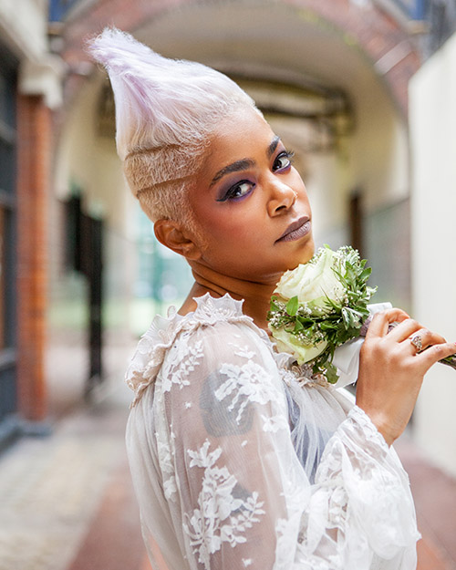 Wedding Hairstyles For Black Women: 40 Looks & Expert Tips | Bride  hairstyles, Natural hair wedding, Natural hair bride