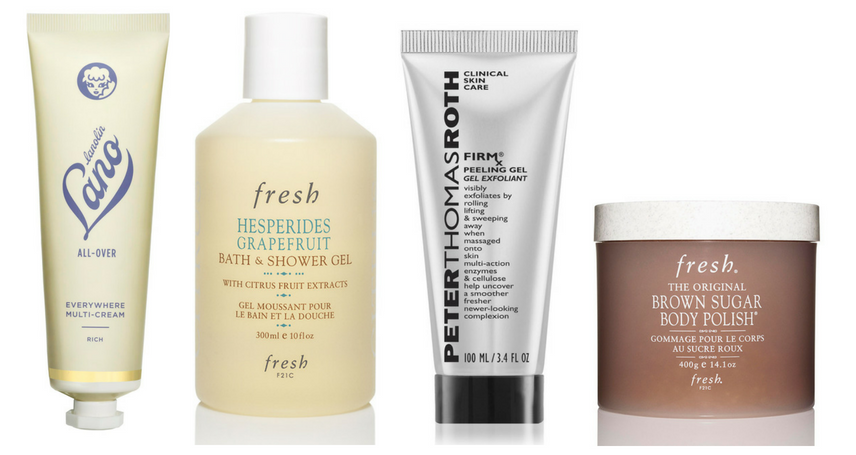 4 products to get rid of rough dry skin
