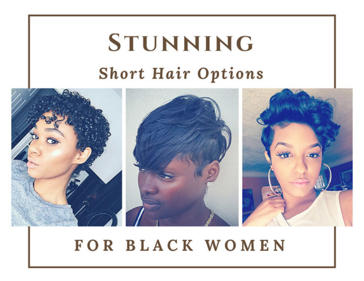 Stunning short hair options for black women