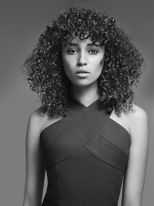 Mixed on sale hair afro