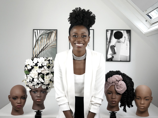 Lady M | New mannequin heads with black features