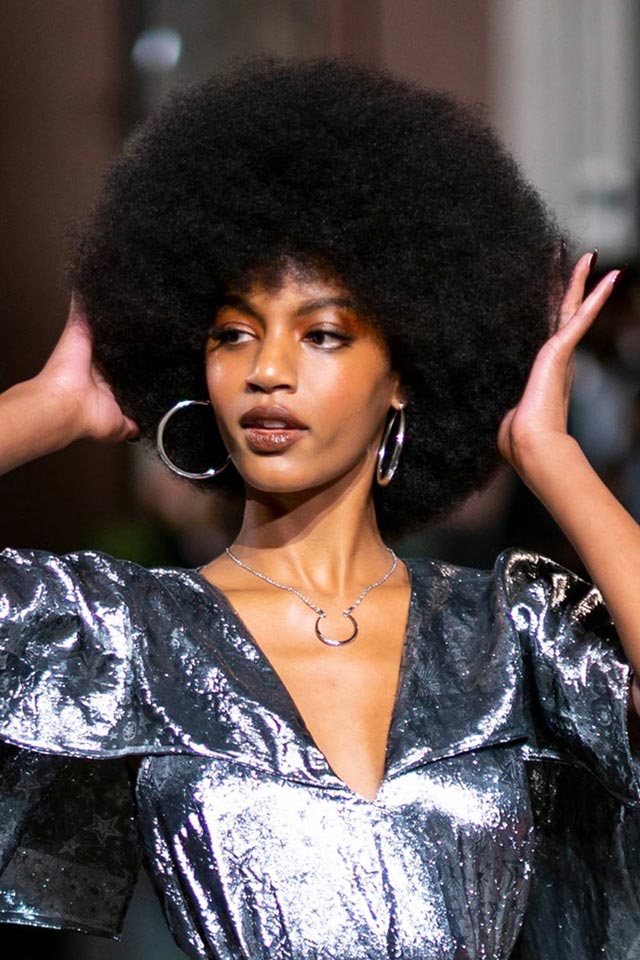 How afro textured hair can rock the 70's trend