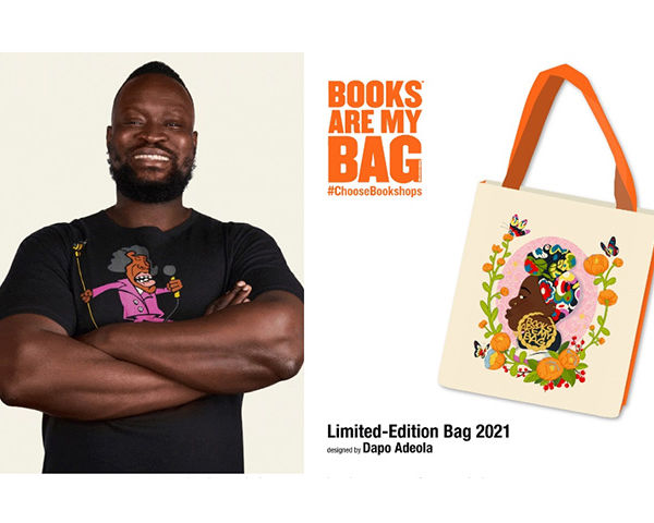 British Nigerian Illustrator Designs Bookshop Day 2021 Bag