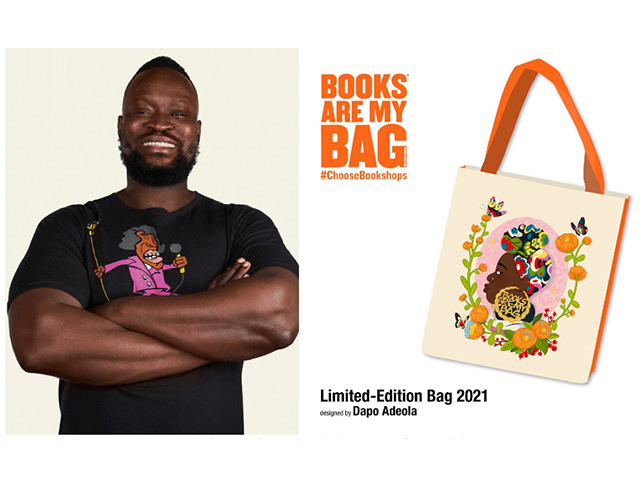 British Nigerian Illustrator Designs Bookshop Day 2021 Bag