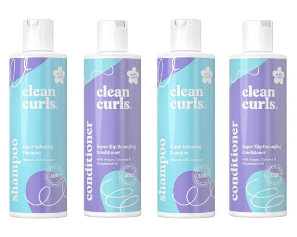 5 Clean Curls Shampoo & Conditioner Sets to Be Won in Free Prize Draw