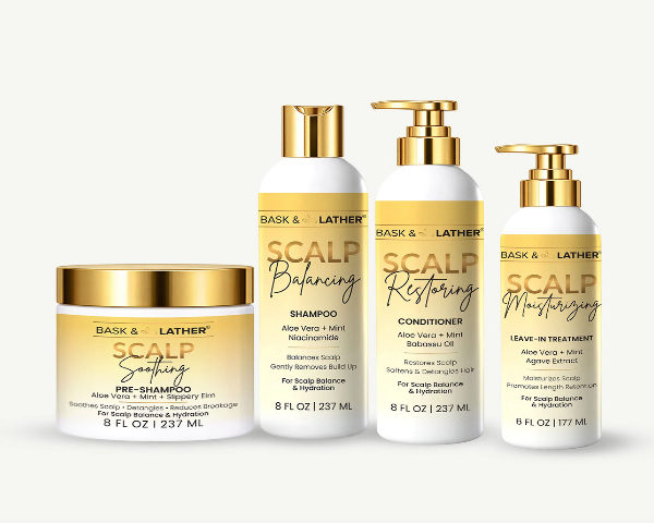 4x Bask & Lather Scalp Therapy Systems to Be Won in Free Prize Draw