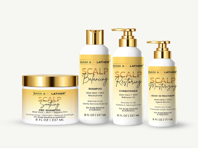 4x Bask & Lather Scalp Therapy Systems to Be Won in Free Prize Draw