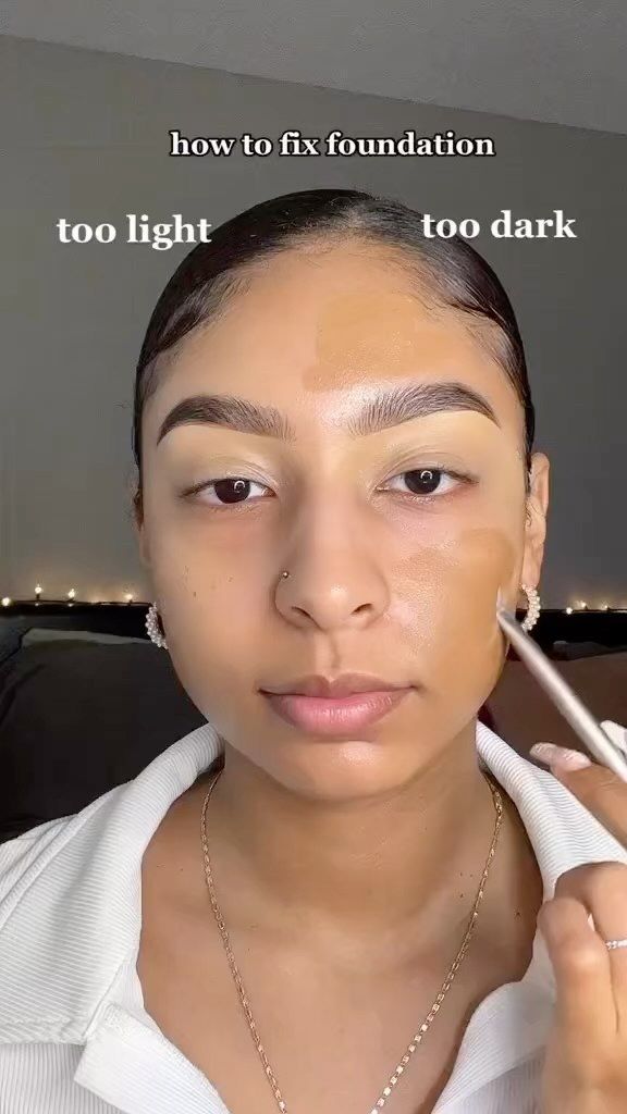 It’s all about the technique! 🙌🏾🎥: itsleekleeek / TikTok#blackbeautymag #blackbeauty makeuponfleek #makeuptechniques