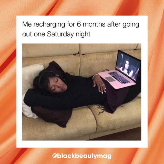 Sunday reset. 🦦💤#blackbeautymag #sundaymood #memes